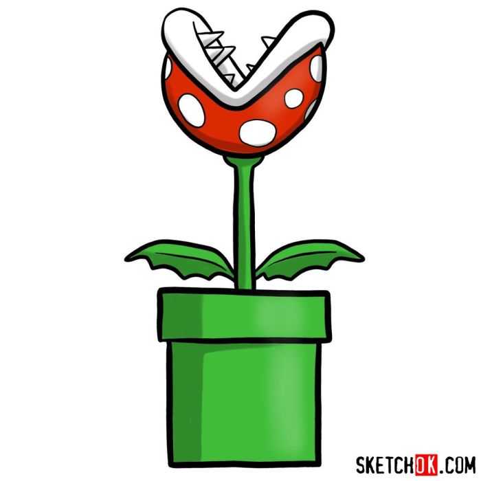 Piranha plant cat tree